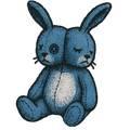Misfit Blue Plush Rabbit T-Shirt