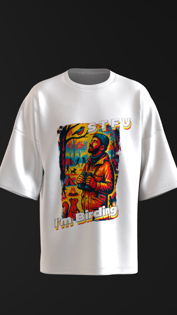 Birdwatching humor shirt inspired by wildlife lovers and outdoor culture