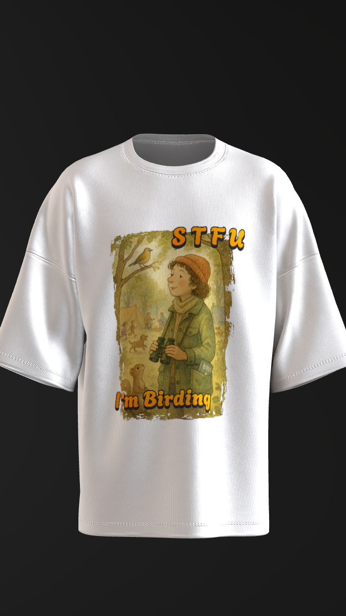 Birdwatching humor shirt for women inspired by wildlife lovers and outdoor culture
